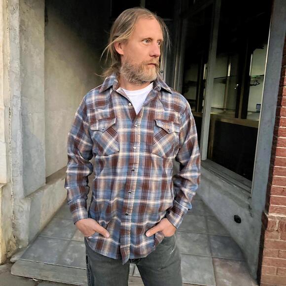 Other - True Grit Plaid Flannel Shirt Men’s Medium Heavyweight Workwear